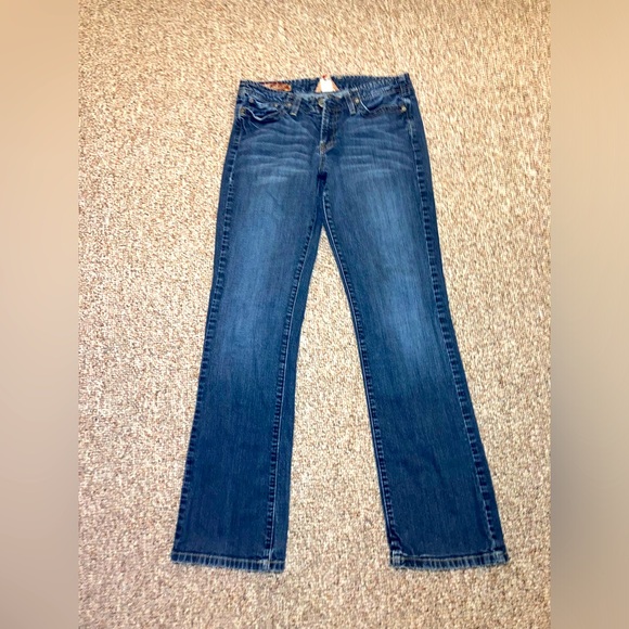 Lucky Brand Gene Montesano Wonder Baltic Vintage Jeans Dungarees size 10/30 - Picture 1 of 12